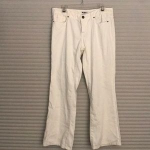 White jeans